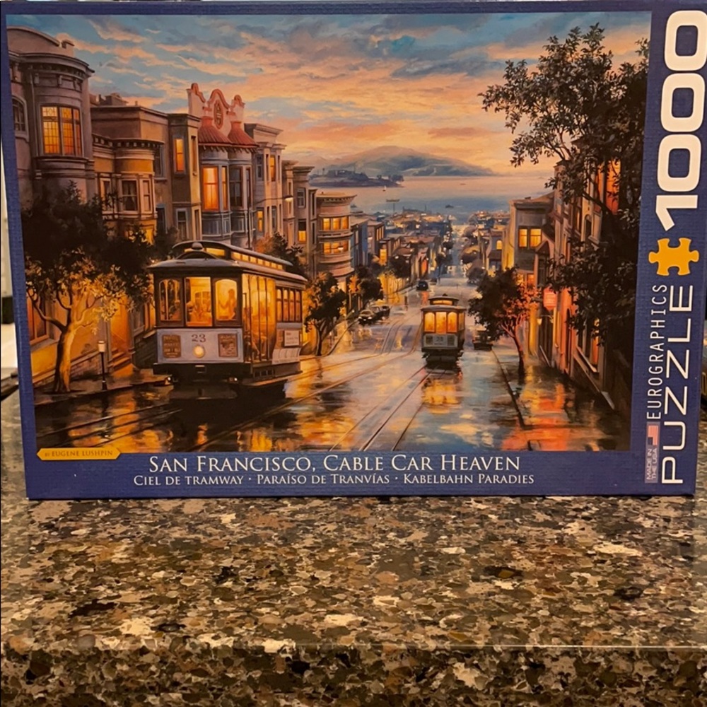 Eurographics 1000 puzzle - San Francisco